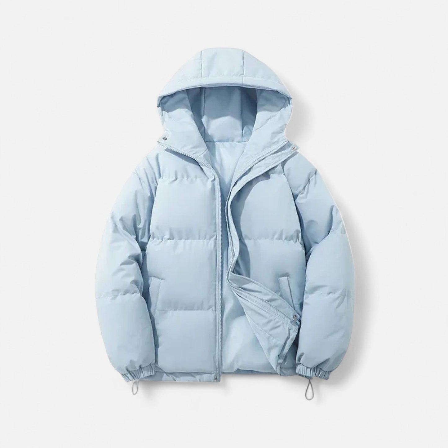Unisex Cotton Hooded Puffer Jacket