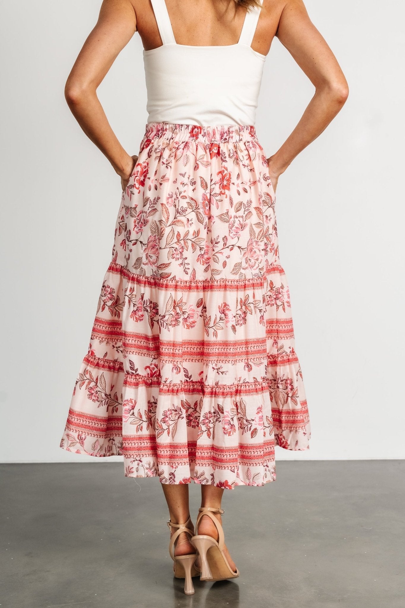 Meg Skirt | Blush Multi
