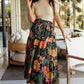 Melea Skirt | Navy Multi Floral