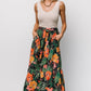 Melea Skirt | Navy Multi Floral