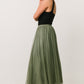 Mila Tulle Skirt | Dark Sage