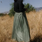 Mila Tulle Skirt | Dark Sage