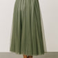 Mila Tulle Skirt | Dark Sage
