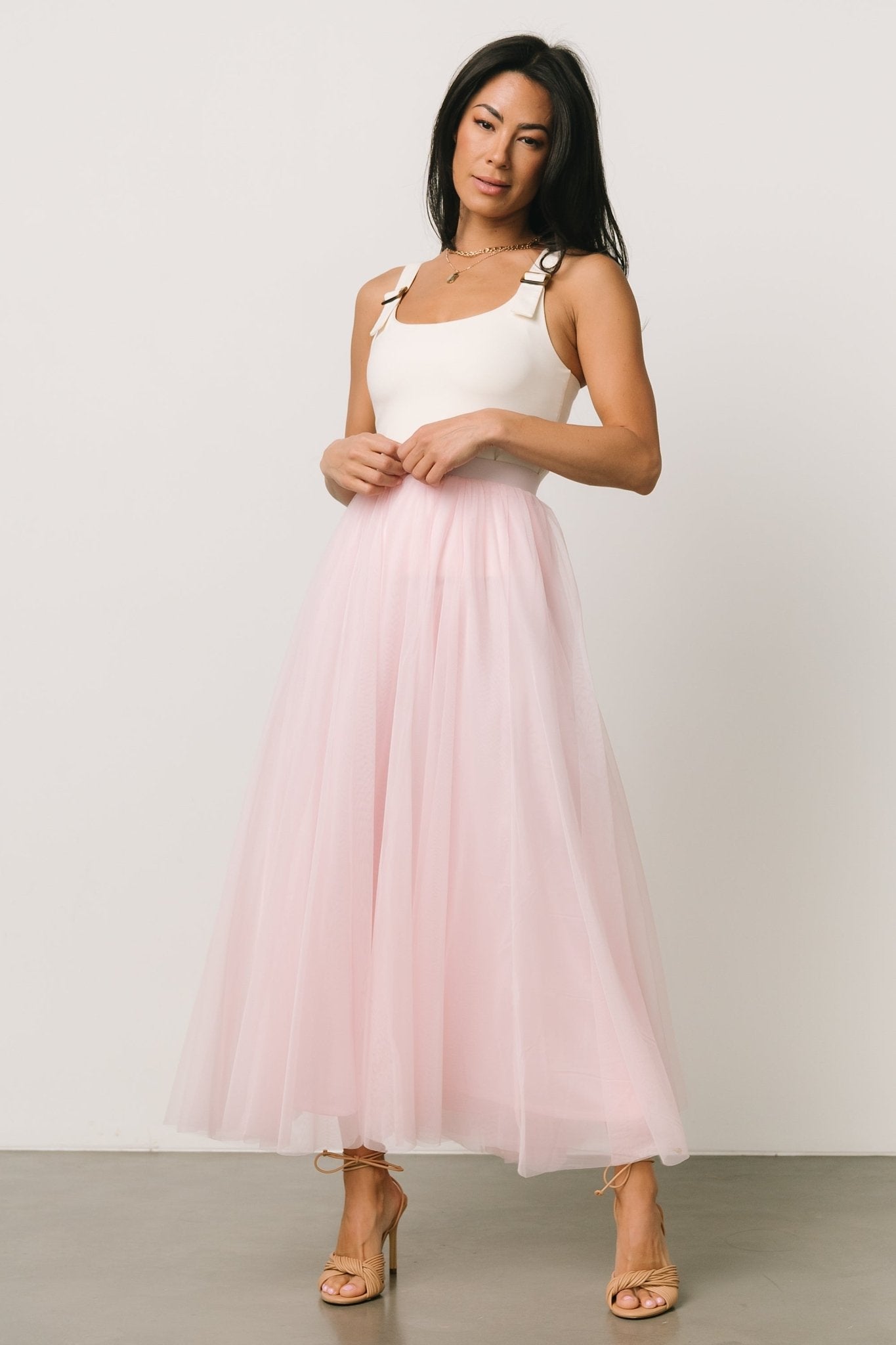 Mila Tulle Skirt | Rosy Pink