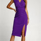Anna – Elegant Pleated Evening Dress - Samberule