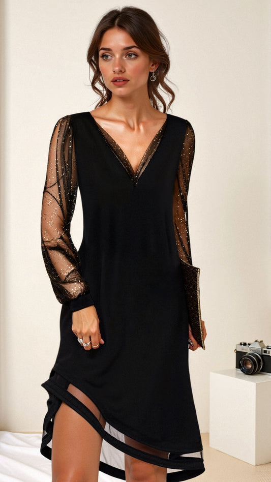 Alexander | Women’s Summer Sequined Evening Party Dress - Samberule