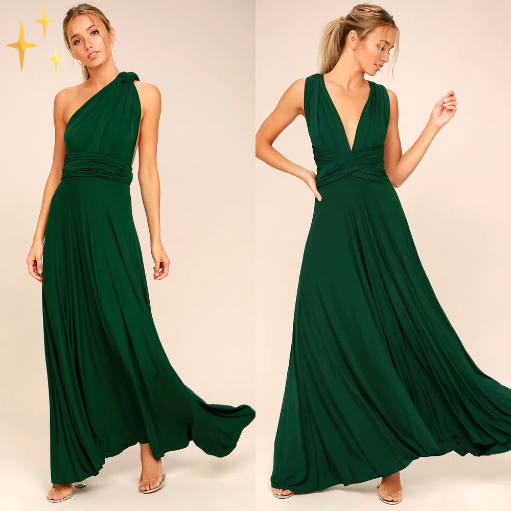 Eliana - Elegant Wrap Dress - Samberule