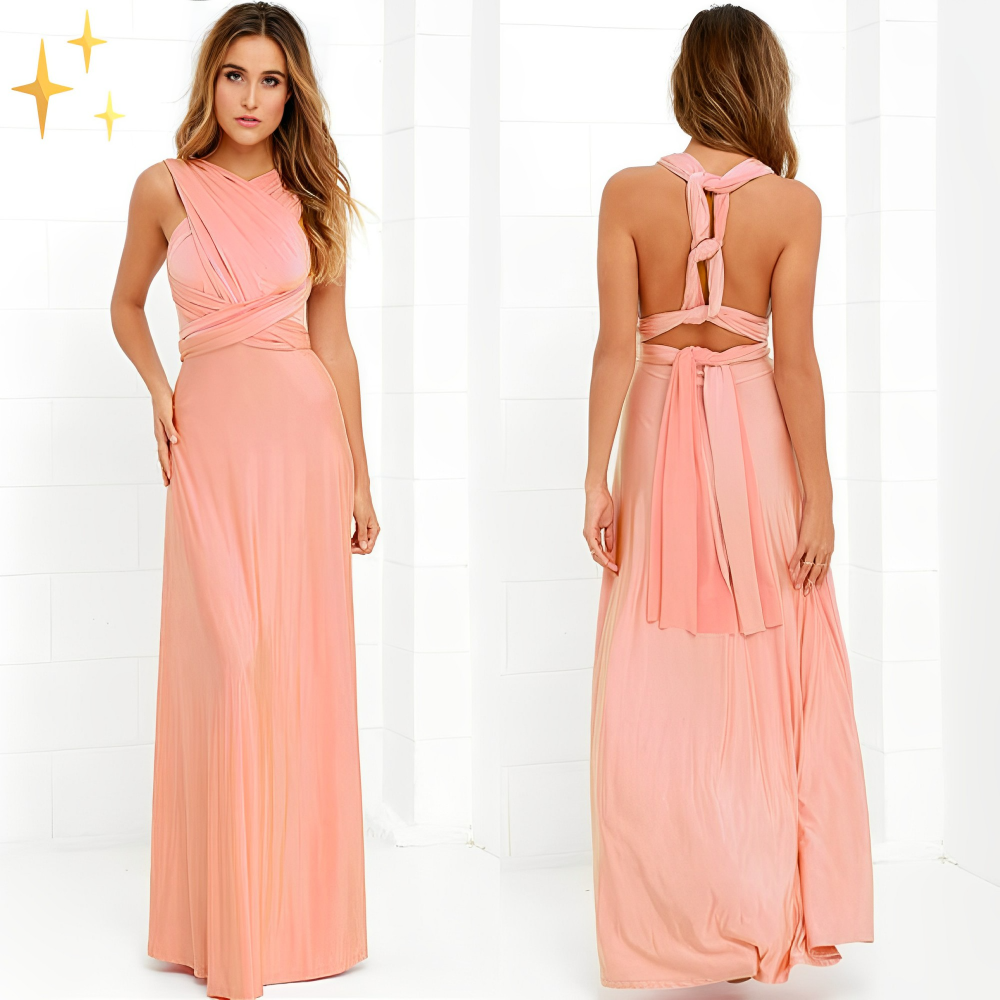 Eliana - Elegant Wrap Dress - Samberule