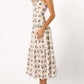 Fruit Floral Midi Dress