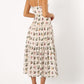 Fruit Floral Midi Dress