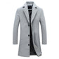 Martin | Formal Long Overcoat For Men’s Wardrobe - Samberule