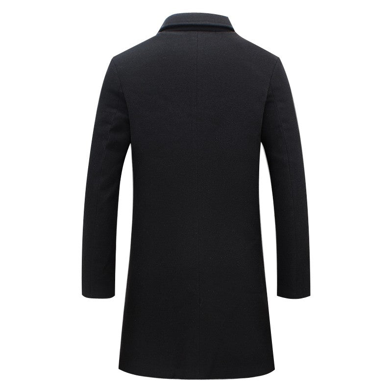 Martin | Formal Long Overcoat For Men’s Wardrobe - Samberule
