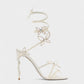 LYNA Crystal Butterfly Spiral High Heels