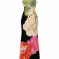 LYCA Floral Print Strapless Maxi Dress