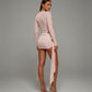 ALTEYA Lace Bodysuit & Mini Skirt Set