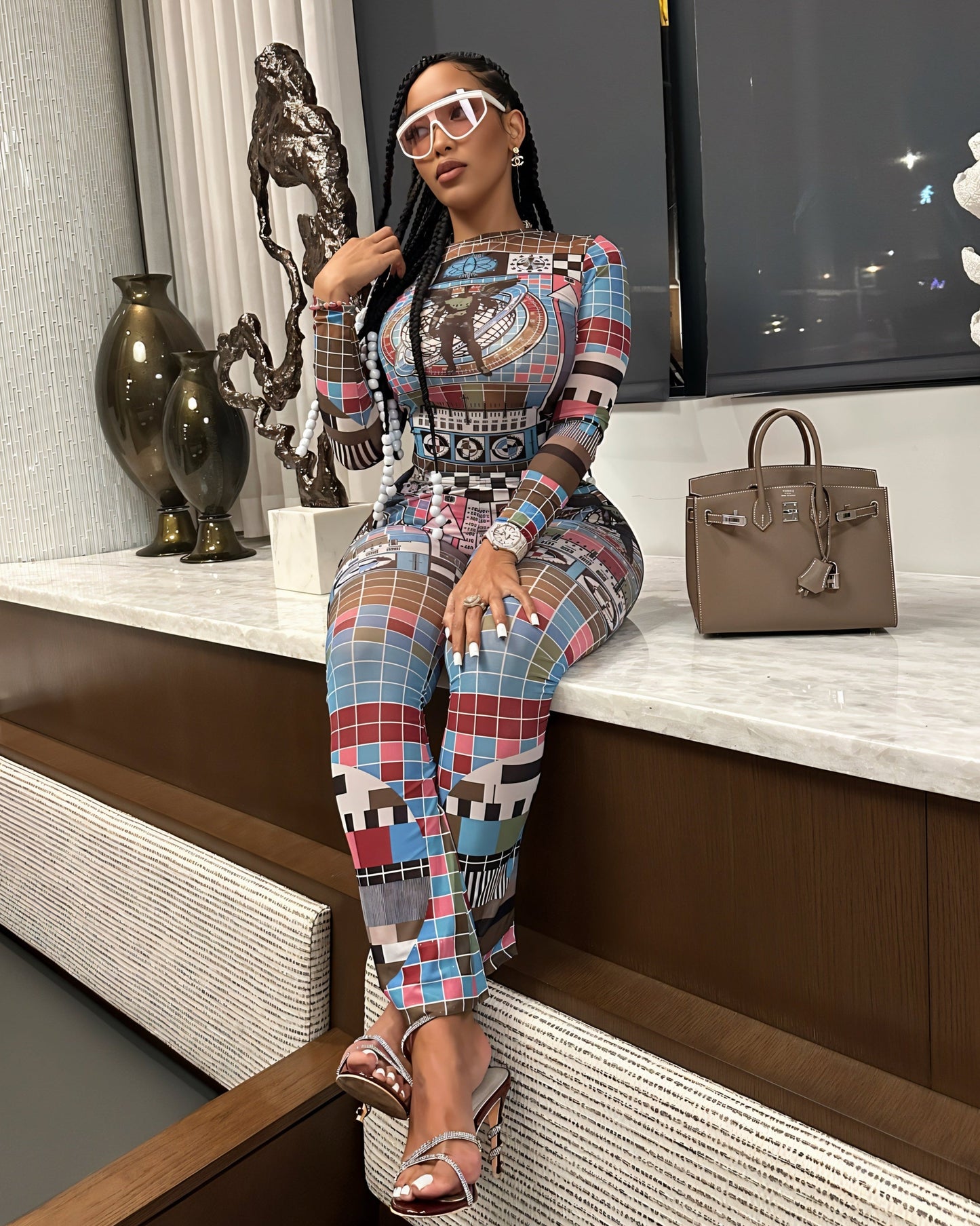 ZURI Abstract Print Set