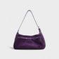 ELENA Turn-Lock Faux Suede Mini Bag