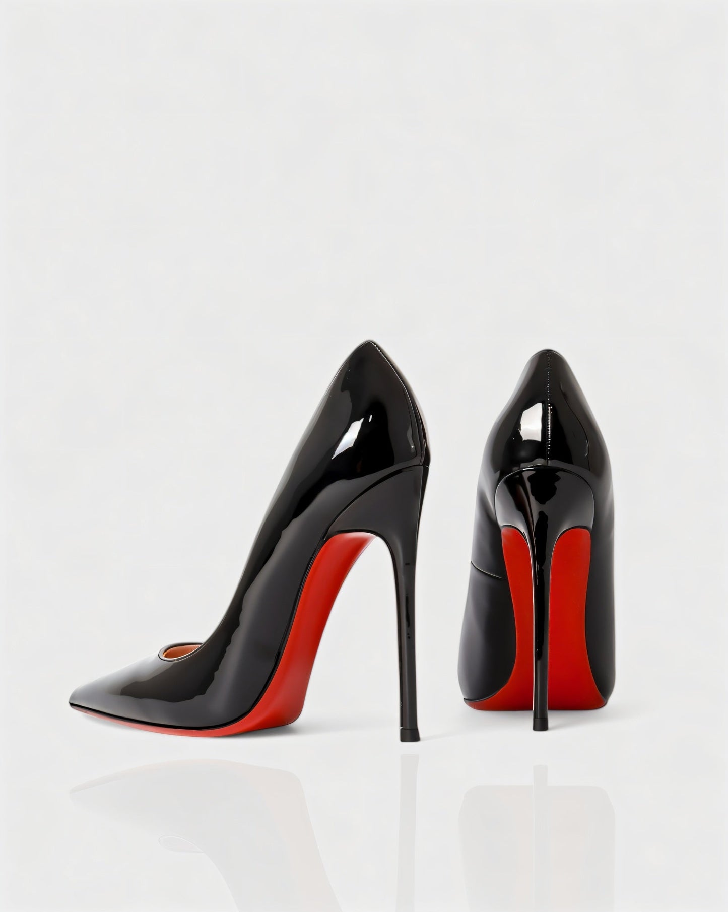 LUBY Stiletto Red Bottom Heels