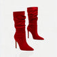 SANYA Slouchy Pointed-Toe Stiletto Boots