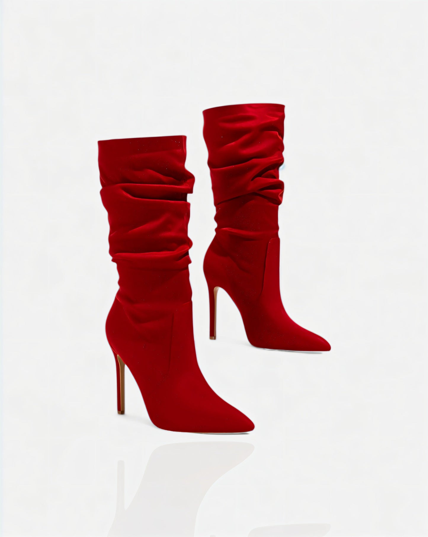 SANYA Slouchy Pointed-Toe Stiletto Boots