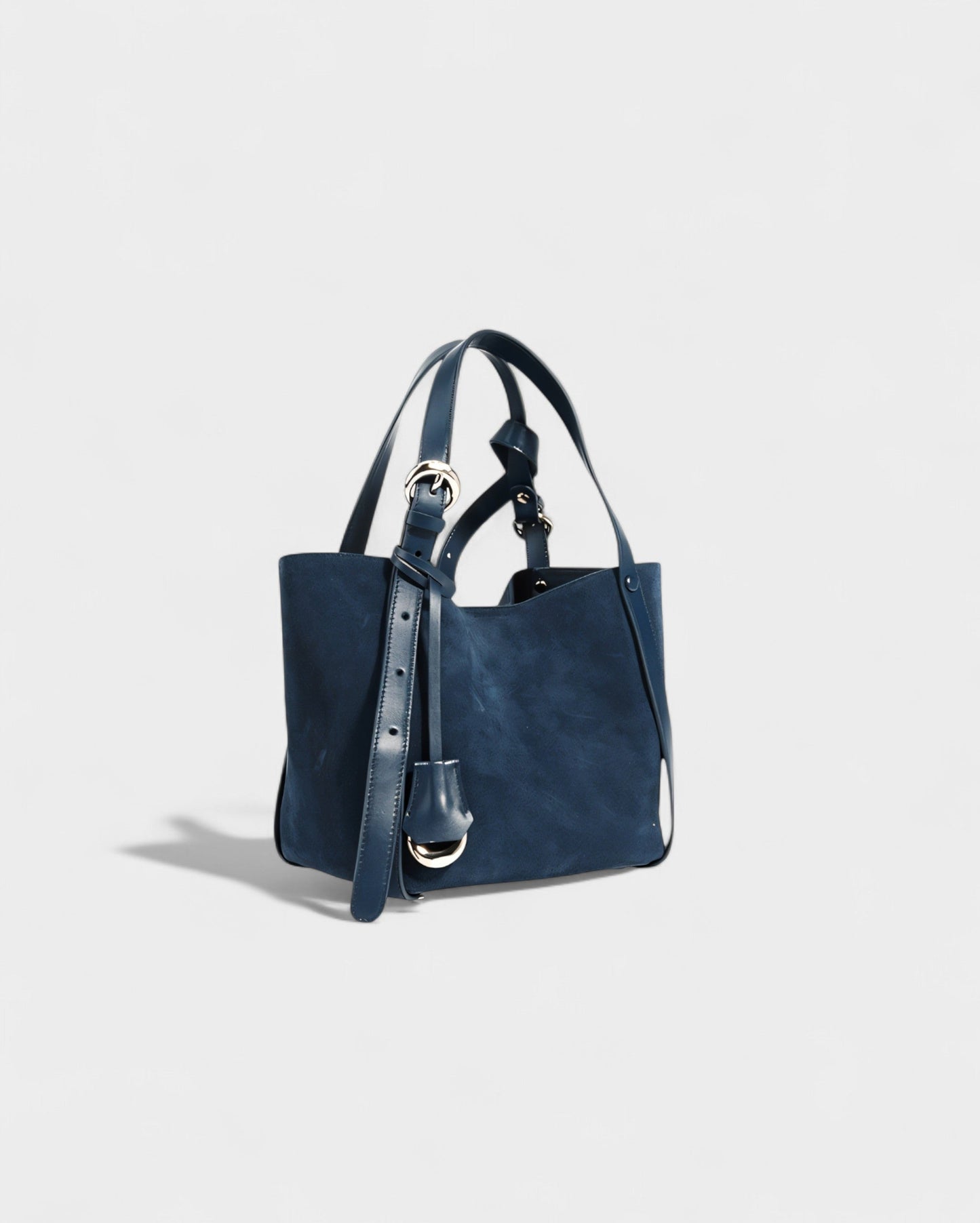 THESSA Faux Suede Shoulder Bag