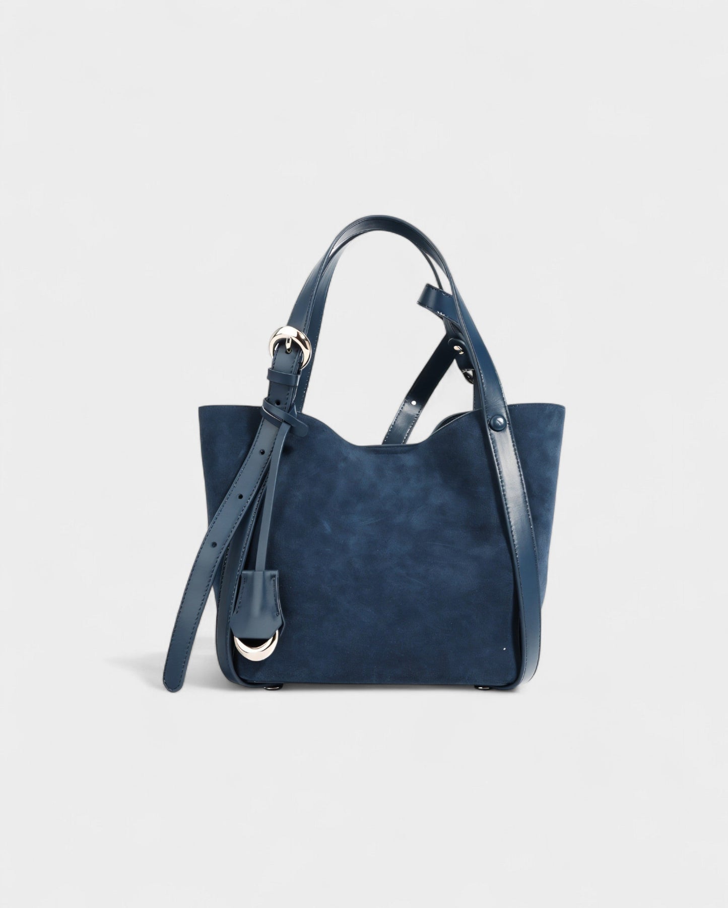 THESSA Faux Suede Shoulder Bag