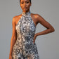 TALA Floral Backless Jumpsuit