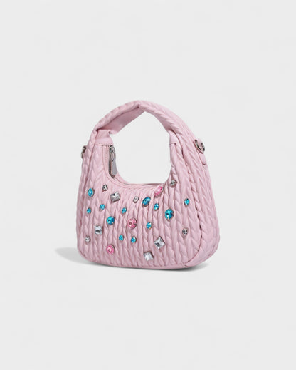 ADELE Quilted Diamond Handbag