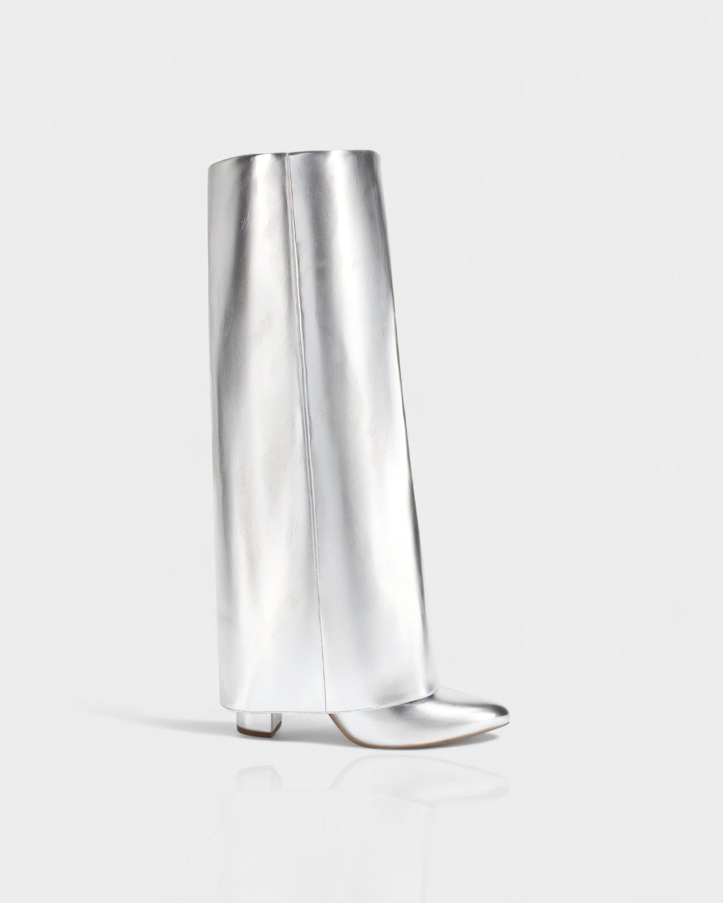 MAISY Straight Metallic Boots