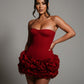 SCARLETTE Corset & Rose Mini Dress Set