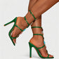KARA Stiletto Gemstone Heels