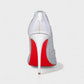 AURIEL Embellished Red Sole Mesh Stiletto Heels