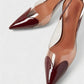 IRENE Clear Heart Detail Heels