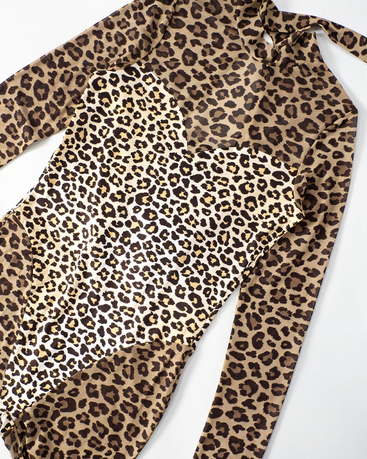 KIZZY Corset Style Leopard Jumpsuit
