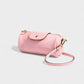 MIRNA Cylinder Bag with Beaded Charm Strap