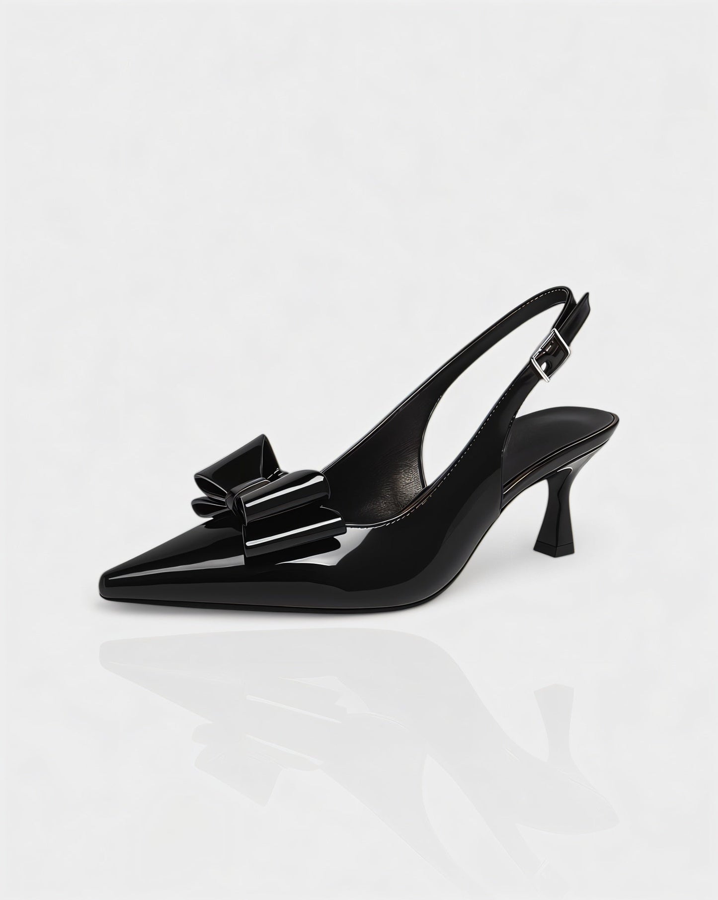 THERESA Bow Strap Pointed Heels
