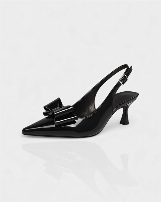 THERESA Bow Strap Pointed Heels