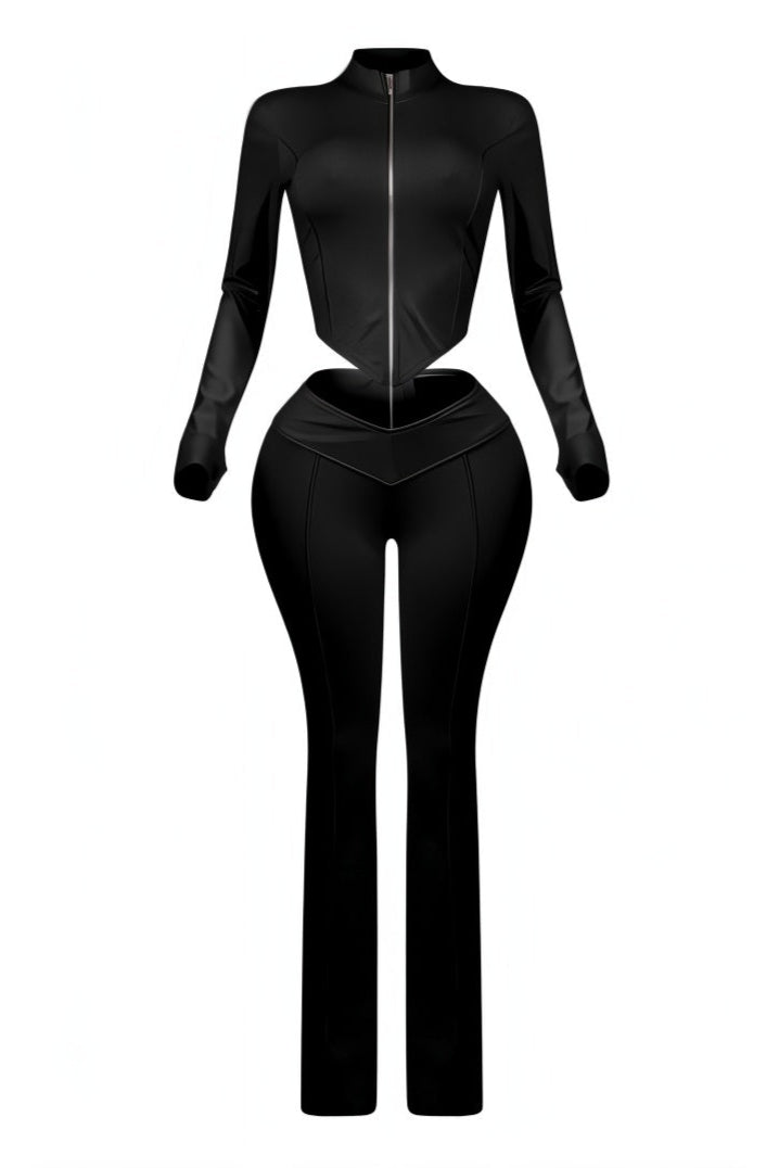 JAMIE Zip-pp Top & Pants Set