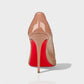 AURIEL Embellished Red Sole Mesh Stiletto Heels