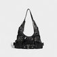BRINA Multi-Pocket Buckle Shoulder Bag