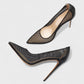 HIYARA Mesh Net Stiletto Heels