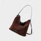 AYLIN Faux Suede Slouch Shoulder Bag