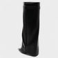 MAISY Straight Pointed-Toe Knee-High Boots