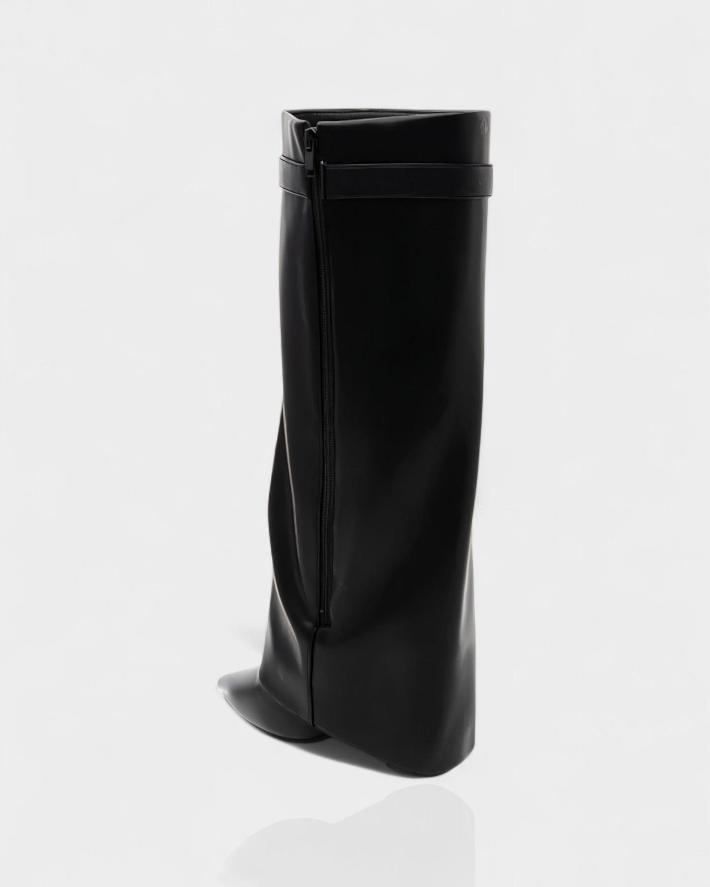 MAISY Straight Pointed-Toe Knee-High Boots