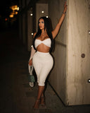 MILLA Sheer Sleeve Twist Set