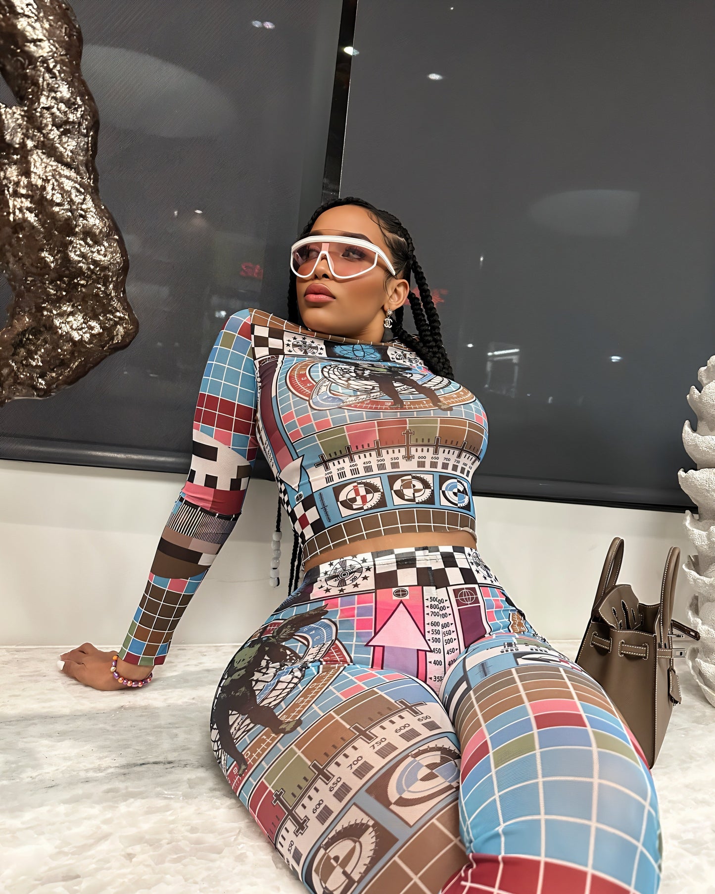 ZURI Abstract Print Set