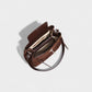 NINYA Faux Suede & Leather Handbag