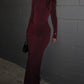 ALICE Ruched Maxi Dress