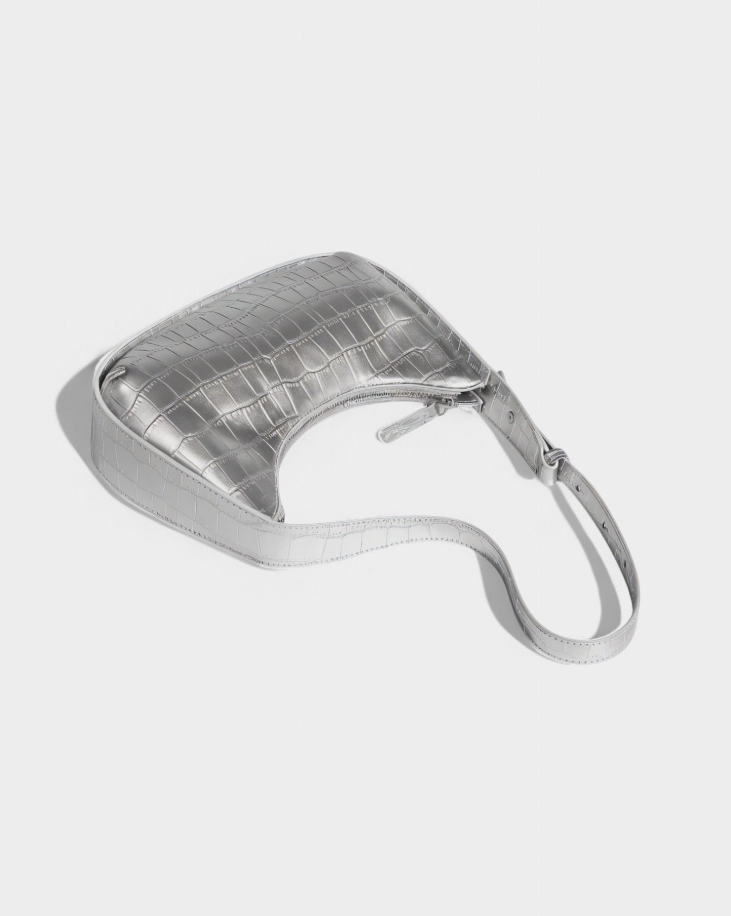 CIANNA Croc-Embossed Faux Leather Bag