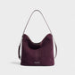 AYLIN Faux Suede Slouch Shoulder Bag